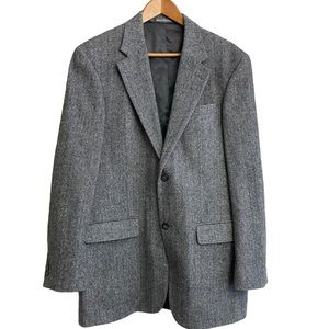MENS OSCAR de la RENTA Camel Hair Wool Blend Suit Coat Blazer  Like N…